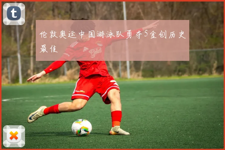伦敦奥运中国游泳队勇夺5金创历史最佳