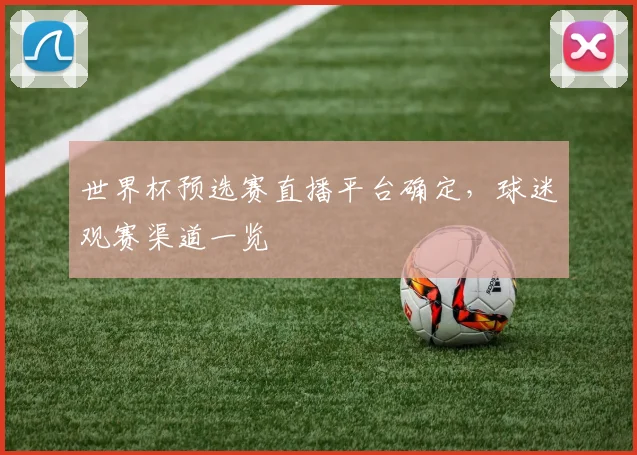 世界杯预选赛直播平台确定，球迷观赛渠道一览