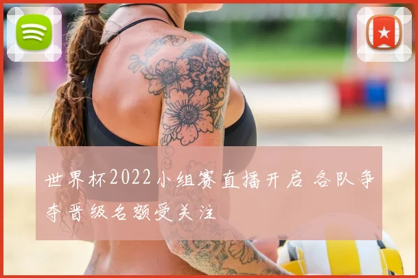 世界杯2022小组赛直播开启 各队争夺晋级名额受关注